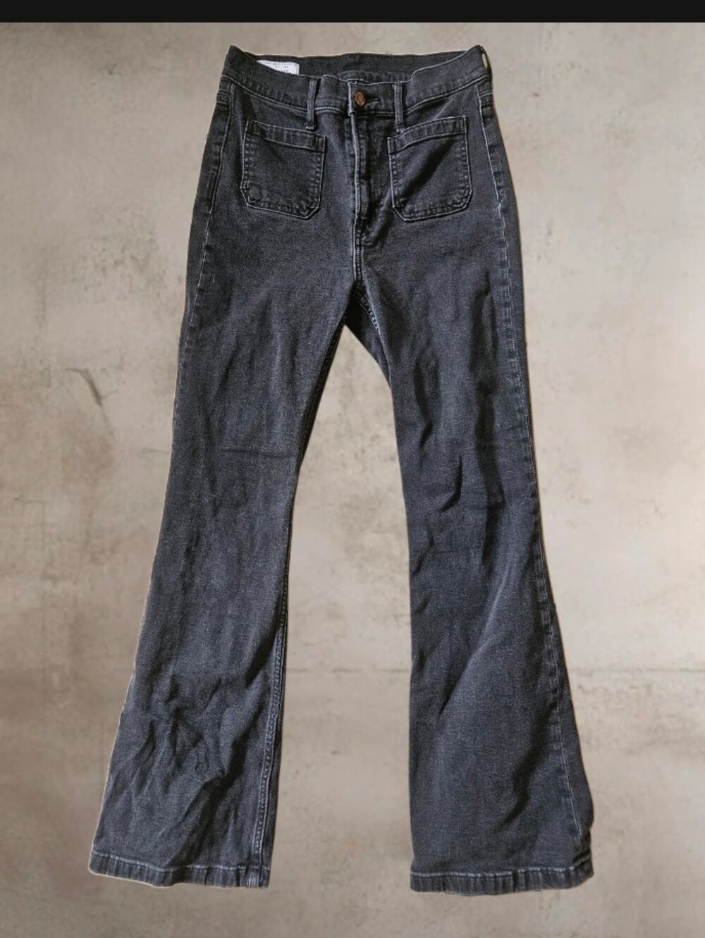 GAP 70s FLARE HIGH RISE Jeans Size 27/ 4"Rise